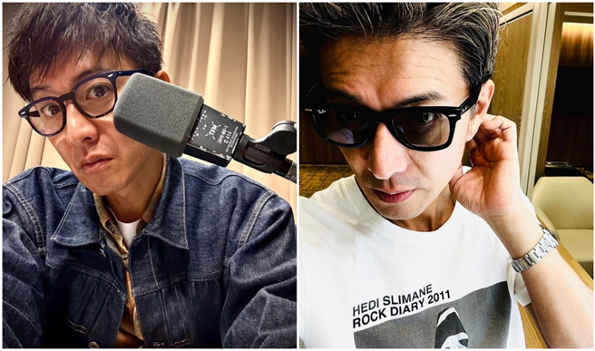 木村拓在直播时的态度相当亲切。（图／摄自IG takuya.kimura_tak）
