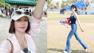 45歲秦嵐「螞蟻腰奪命刀」 美照流出秀不科學身材