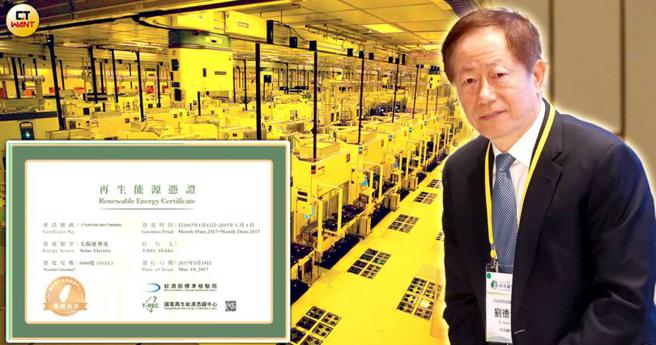 台积电去年使用约25.9亿度的再生能源，买下全台近7成的再生能源凭证。（图／CTWANT资料照、取自国家再生能源凭证中心）