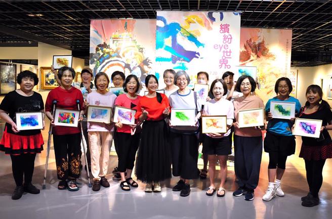 丰艺馆即日起至11月13日止，以「缤纷eye世界」为主题举办馆藏联展，将展出一系列童趣画作。（丰邑机构提供）
