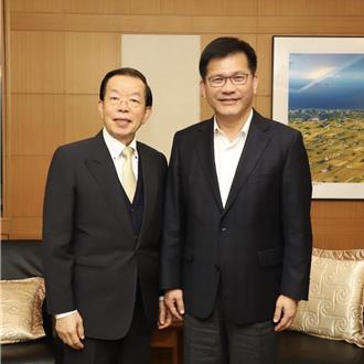 林佳龍感謝謝長廷8年駐日貢獻  盼李逸洋讓台日關係更上層樓