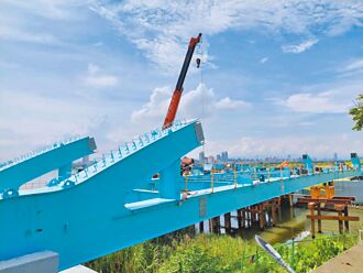 五股 觀音坑溪橋重建 拚11月底完工