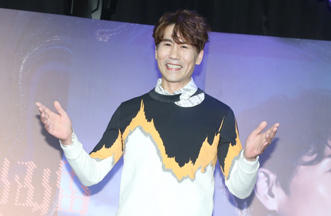 罗时丰侄子张敏慎后首露面。（图／中时资料照）