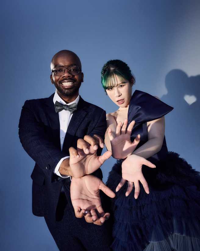 丹妮婊姐前阵子刚与男友黑豹结婚。（丹妮婊姐脸书）