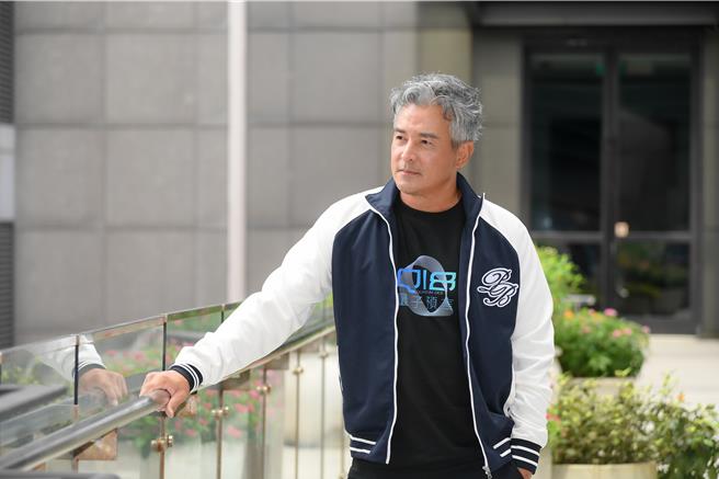 李銘順昨天為戲受訪。（三立提供）