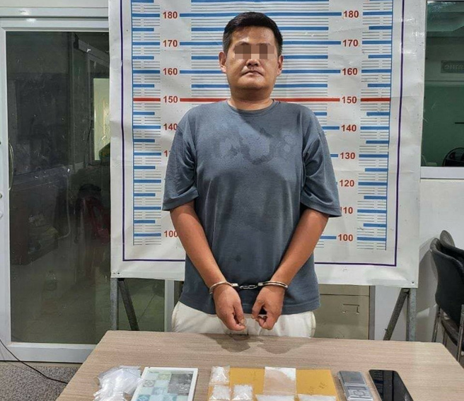 39岁的台湾男子唐科景（音译），居住于卜迭棉芷省波比市，于8月10日被警方逮捕。（摘自柬中时报）