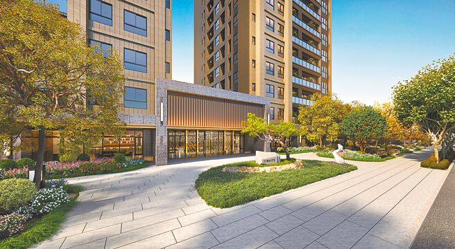 「鄉林雲峰」基地共1650坪，是斗六市中心唯一釋出大且完整的基地。（鄉林提供）