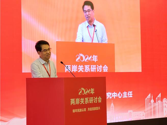 中國人民大學兩岸關係研究中心主任王英津。（陳冠宇攝）