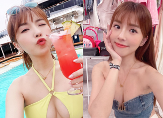 美胸女神遭遇生死3秒 過馬路險被大車衝撞 離鬼門關僅剩2公尺