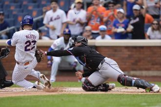 MLB》史無前例的雙殺？馬林魚怪異8-9-4-2雙殺險勝大都會