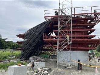 台中東豐快速道路工安意外 大量鋼筋掉落移工當場慘死
