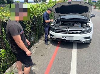 男花1万2买假车牌趴趴走 桃警AI巡防科技查获