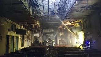 70年歷史豐原天主堂 暗夜大火全燒毀