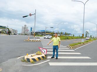 设计不良 云林庇护岛成自撞岛