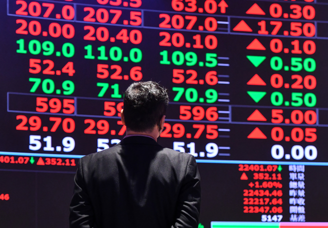 美股气势旺，台股受激励上涨。（示意图／报系资料照）