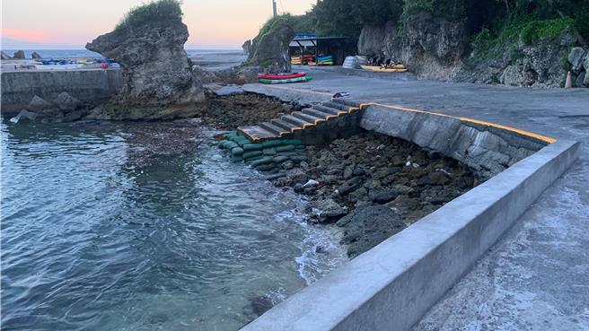 小琉球大福西是潜水胜地。（民眾提供／罗琦文屏东传真）