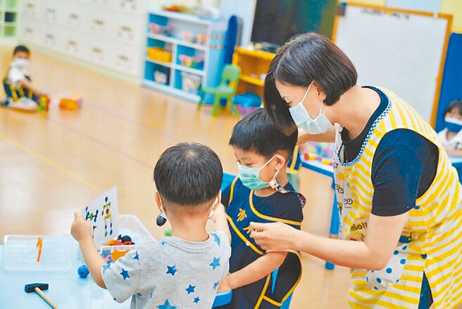 台北市教育局提升幼儿园教保服务品质，全市幼儿园师生比预计在114学年度达1：12。（台北市教育局提供／刘玮晴台北传真）