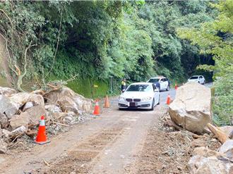 林道落石坍方路樹倒 大雪山森林遊樂區全面停電
