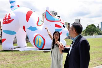 台湾文博会首登台南 「巷仔Niau」巨猫萌翻艺术聚落