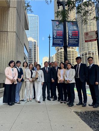 民进党派员参与外交部观选团 感谢美议员与台站同一阵线
