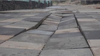 澎湖雷雨交加東嶼公路下陷 機場一度暫停起降影響5班機