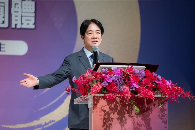 赖清德总统。(资料照片，总统府提供)