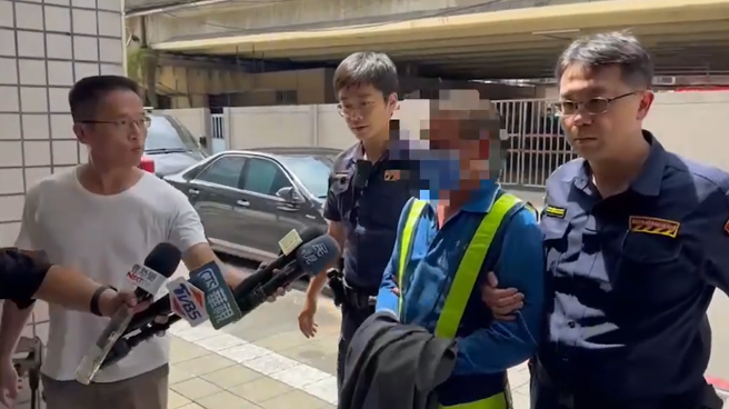 洪姓駕駛稍早依公共危險罪帶回訊問，並移送新北地檢署偵辦。（圖 / 劉詠韻翻攝）