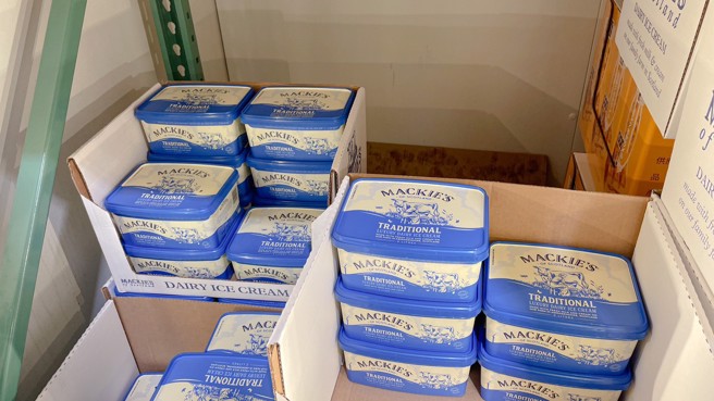 苏格兰经典牛奶冰淇淋重新上架，还推出限时优惠价。（图／示意图，记者杨雅婷摄影）