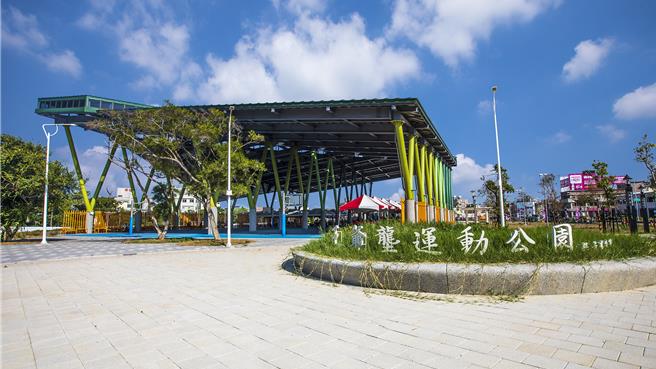 湖口鄉將王爺壟運動公園停車場規畫「樂活運動館」，興建經費約3.9億元，體育署同意補助1億元，預計明年3月開工，2017年完工。（羅浚濱攝）