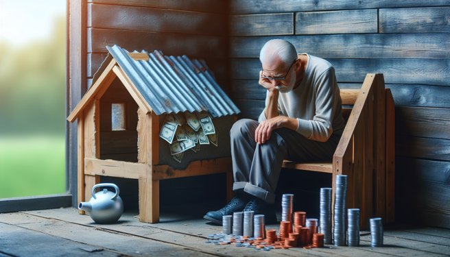 银行房贷水位逼近满载，相关贷款的利率都已调升。（图／AI生成图片）