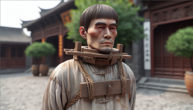 古代酷刑「诛三族」的受刑人生前会先被脸上刺字、割掉鼻子、切掉手指和脚趾，死后还会被砍头、做成肉酱。（示意图／AI生成图）