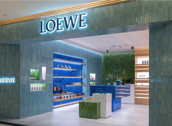 Loewe香氛于微风信义开设的专门店，是台湾首座Loewe香氛专卖店。（10X提供／黄唯淯台北传真）