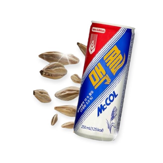 遠百韓國展McCOL傳統大麥汁，優惠價6罐149元。（遠百提供）