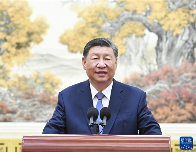 習近平見奧運代表團：堅持拿道德的金牌、風格的金牌、乾淨的金牌。（新華社）