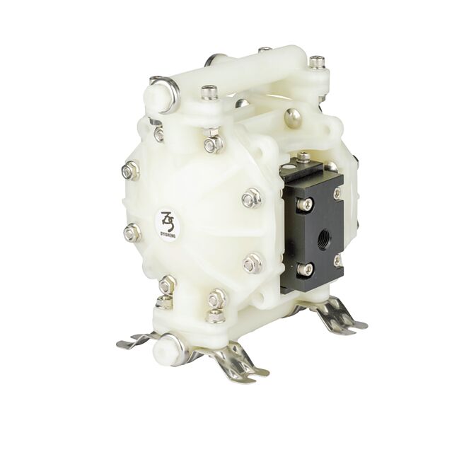 迪晟新出品的1/4英寸全塑料氣動隔膜泵浦。圖／迪晟提供