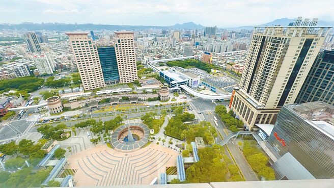 新北市新板特区透过「SUPER HOPSCA」的都市设计概念，成为具有多功能和高度整合性的城市中心。（本报资料照片）