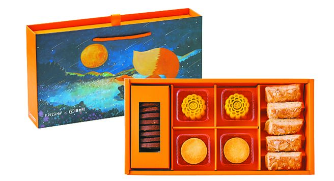 SOGOplus喜憨兒基金會指定中秋禮盒，450元。（SOGO提供）