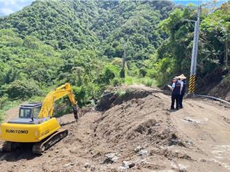 花蓮富里農路因海葵颱風損壞 8月底陸續完成重建