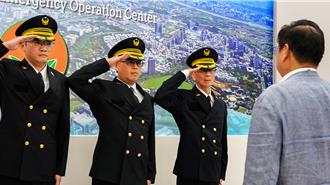 新竹縣提高守護鄉親量能 消防局增設3名副大隊長