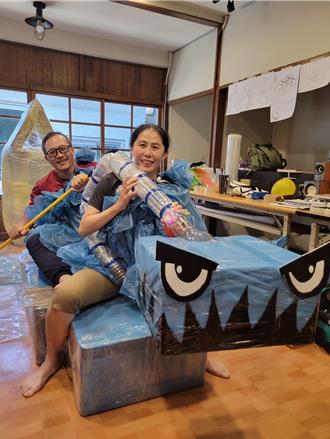 大港造筏賽超狂！百隊競技創意 陳其邁回嗆參賽者：好膽莫走