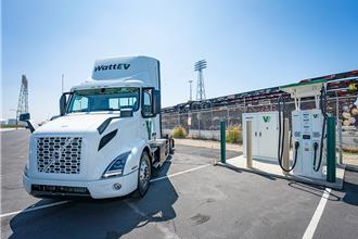 馳諾瓦與美重型運具大廠合作  加州設3充電站餵飽百台卡車