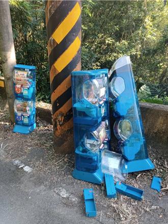 笨賊沒錢花 趁颱風天搬走4台扭蛋機！警逮人送辦