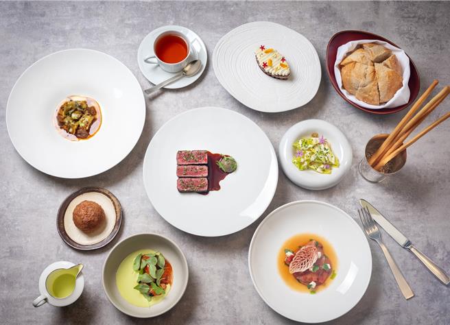 「Bencotto」推出四道式套餐和五道式套餐。(业者提供)