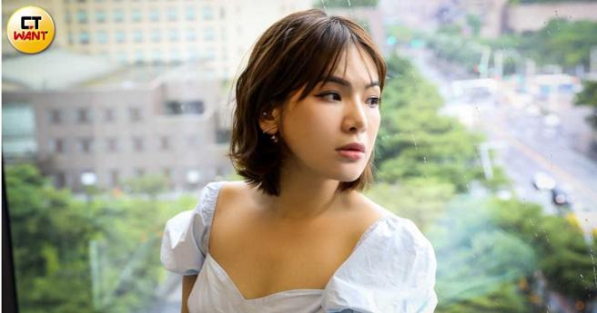 陈沂对闺密谢忻烙重话，直指外遇这事情一个巴掌拍不响。（图／记者侯世骏摄）