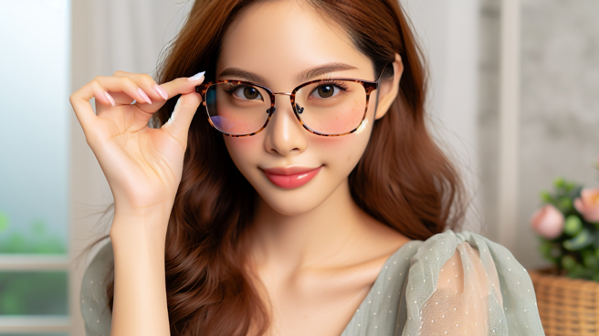 驗光師提醒正確清潔眼鏡鏡片的方式。（圖／示意圖，AI生成圖）