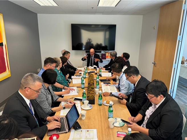 嘉義市赴美教育交流團到舊金山交流。（嘉市府提供／廖素慧嘉市傳真）