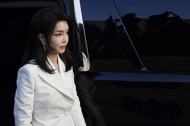韓國第一夫人金建希。（美聯社）