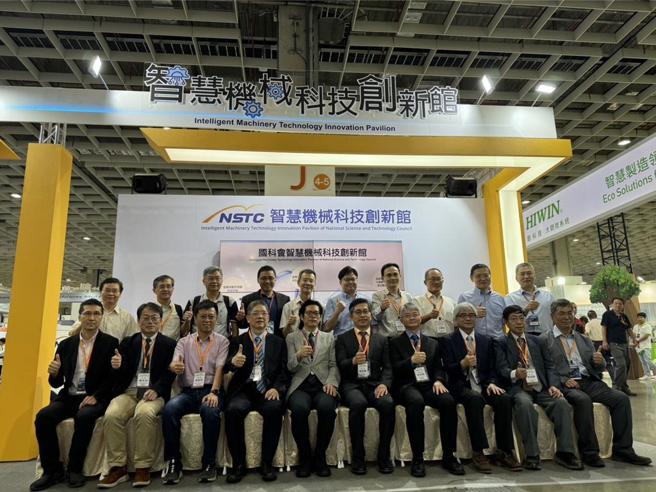 國科會智慧機械科技創新館展示亮點成果。圖／呂晏慈攝