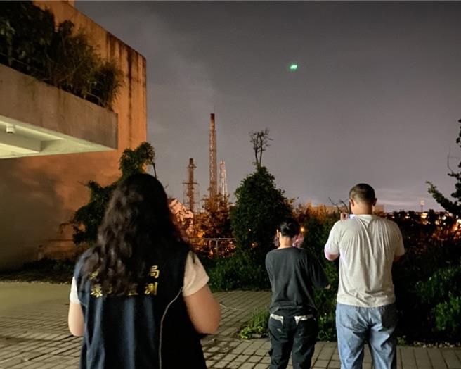 台南市政府經發局自去年引進無人機設備，每個月在柳科園區進行2次飛行任務。（台南市政府經發局提供／張毓翎台南傳真）