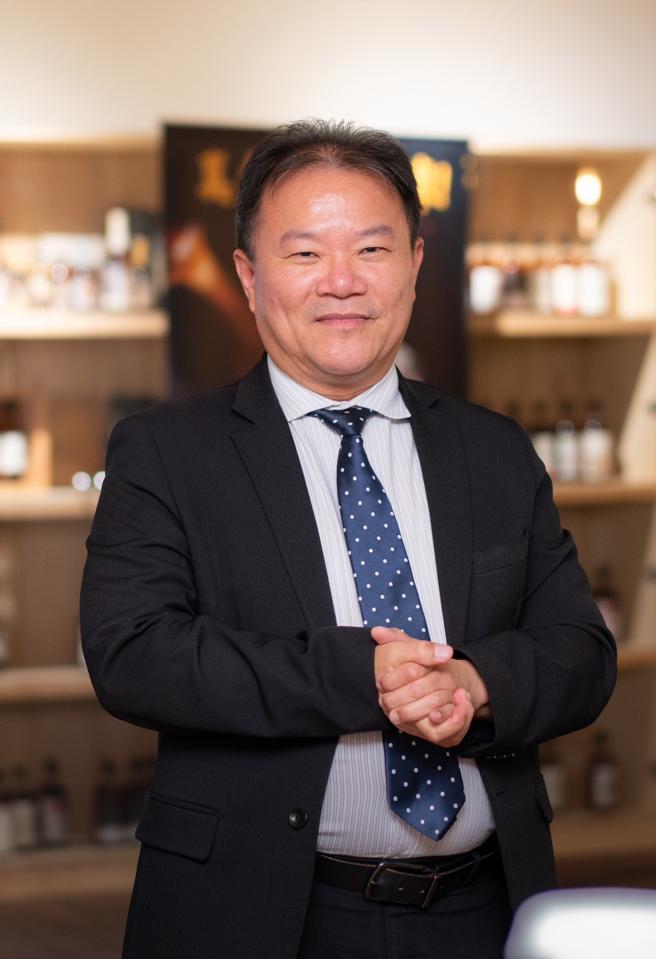 旺旺中時集團中國時報副社長王儒哲。（吳松翰攝）